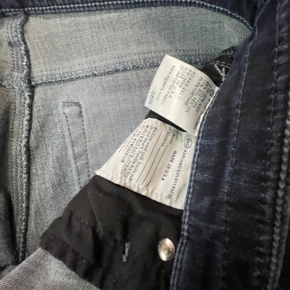 Adriano Goldschmied (AG) designer jeans size 28R - Picture 9 of 15